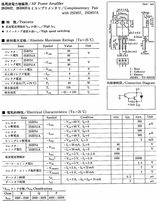 2SB751