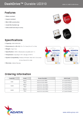 4713435796214 Datasheet PDF A-Data Technology