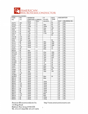 AA119 Datasheet PDF American Accurate Components, Inc.