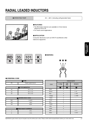 RD35101K Datasheet PDF ABCO ELECTRONICS CO.LTD