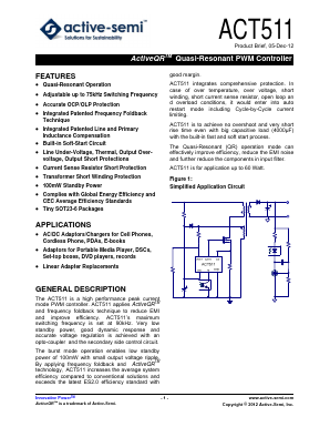 ACT511 Datasheet PDF Active-Semi, Inc