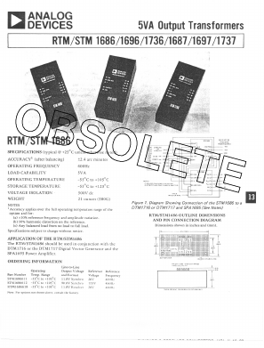 STM1697 Datasheet PDF Analog Devices