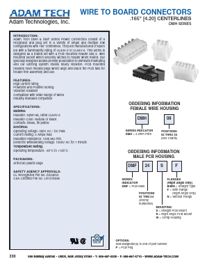 DMF02WF Datasheet PDF Adam Technologies, Inc.