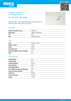 14135212 Datasheet PDF Adels-Contact