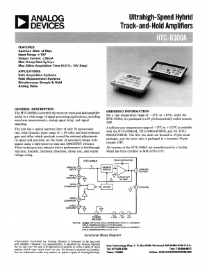 HTC-0300A Datasheet PDF Analog Devices