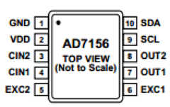 AD7156BCPZ-REEL Datasheet PDF Analog Devices