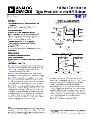 ADM1178 Datasheet PDF Analog Devices