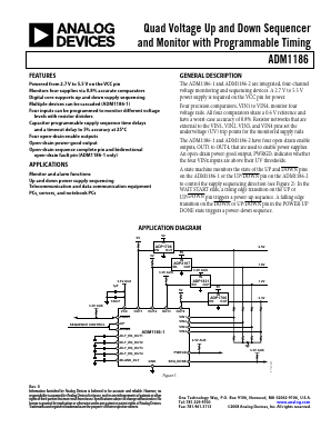 ADM1186-2ARQZ Datasheet PDF Analog Devices