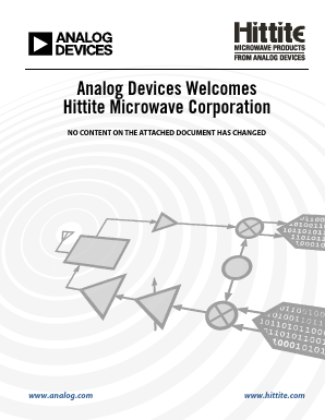 HMC1018LP4E Datasheet PDF Analog Devices