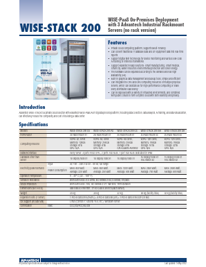 WISE-STACK200 Datasheet PDF Advantech Co., Ltd.