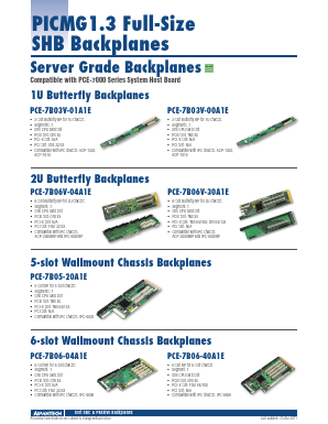 PCE-5B04-20A1E Datasheet PDF Advantech Co., Ltd.