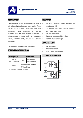 AM4501M8VR Datasheet PDF AiT Semiconductor Inc.