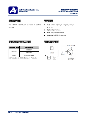 H8050P Datasheet PDF AiT Semiconductor Inc.