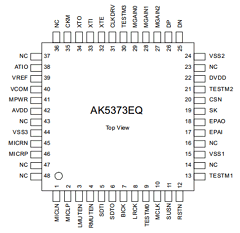 AK5373 Datasheet PDF  Asahi Kasei Microdevices