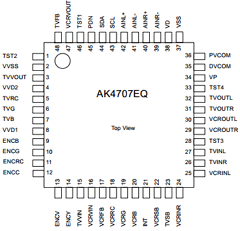 AK4707 Datasheet PDF  Asahi Kasei Microdevices