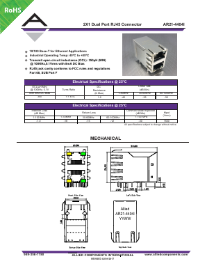 AR21-4404I Datasheet PDF Allied Components International