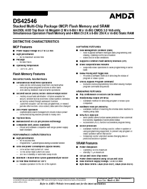 DS42546 Datasheet PDF Advanced Micro Devices