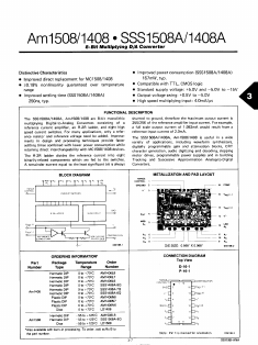 AM1408N8 Datasheet PDF Advanced Micro Devices
