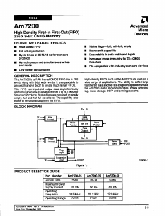 AM7200-35JC Datasheet PDF Advanced Micro Devices
