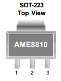 AME8810DEGT Datasheet PDF AME, Inc