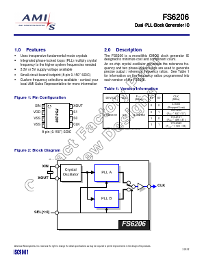 11640-824 Datasheet PDF AMI Semiconductor