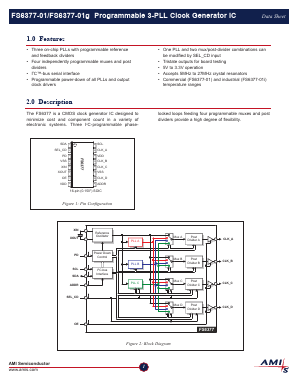 FS6377-01G Datasheet PDF AMI Semiconductor