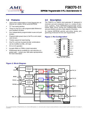 11575-801 Datasheet PDF AMI Semiconductor