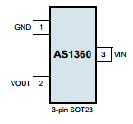 AS1360-18-T Datasheet PDF austriamicrosystems AG
