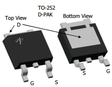 AOD4186 Datasheet PDF Alpha and Omega Semiconductor