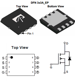 AON7462 Datasheet PDF Alpha and Omega Semiconductor