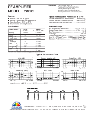 TM9333 Datasheet PDF API Technologies Corp