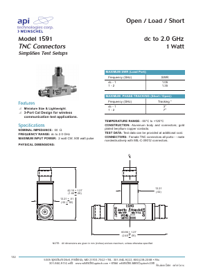 1591 Datasheet PDF API Technologies Corp