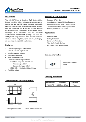 AU4581P6 Datasheet PDF Applied Power Microelectronics Co.,Ltd.