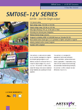 SMT05E-12V Datasheet PDF Artesyn Technologies