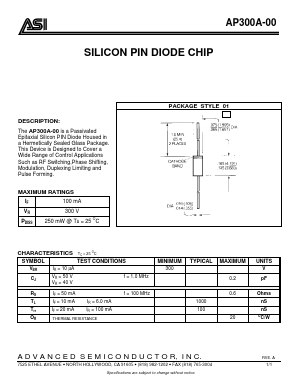 AP300A-00 Datasheet PDF Advanced Semiconductor