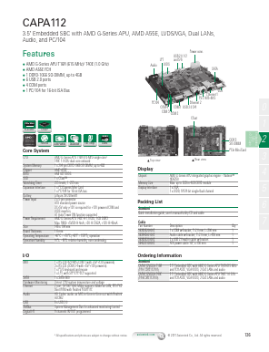 CAPA112 Datasheet PDF Axiomtek Co., Ltd.