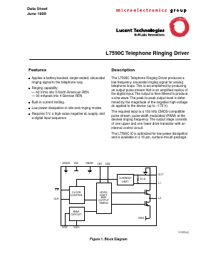 L7590C Datasheet PDF Agere -> LSI Corporation