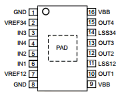 A4954ELP Datasheet PDF Allegro MicroSystems