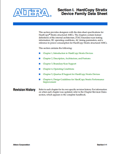 HC1S60 Datasheet PDF Altera Corporation