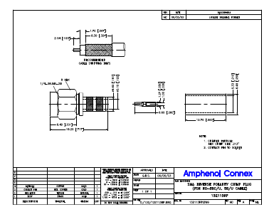 132113RP Datasheet PDF Amphenol Aerospace