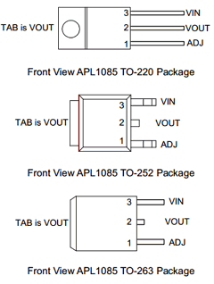 APL1085-33GC-TRL Datasheet PDF Anpec Electronics