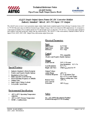ALQ25A48 Datasheet PDF Astec Semiconductor => Silicon Link