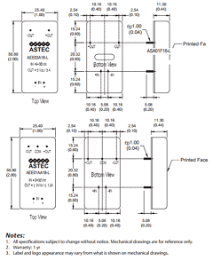 AEE01B18-L Datasheet PDF Astec Semiconductor => Silicon Link