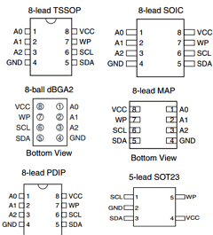 AT24C01A-W2.7-11 Datasheet PDF Atmel Corporation