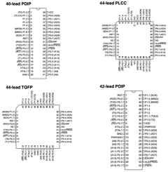 AT89S52-24JI Datasheet PDF Atmel Corporation