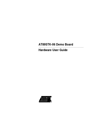 AT89STK-06 Datasheet PDF Atmel Corporation