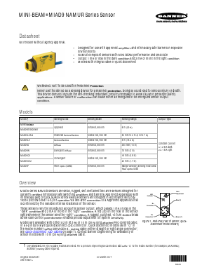 MIAD9LVAG Datasheet PDF Banner Engineering Corp.