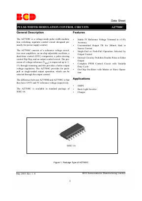 AZ7500CM-GA Datasheet PDF BCD Semiconductor