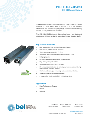 12A-01 Datasheet PDF Bel Fuse Inc.