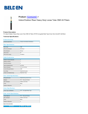 FD3H0245F Datasheet PDF Belden Inc.